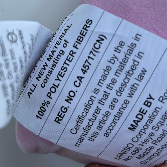 Sanrio Hello Kitty And Charmmy Kitty Pink Plush Pillow | Cute Kawaii Decorations - Picture 5 of 7